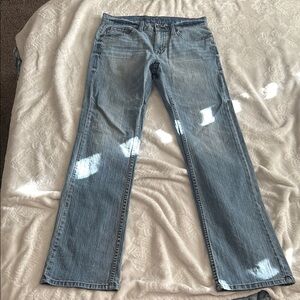 Classic Slim Straight Light Blue Jeans